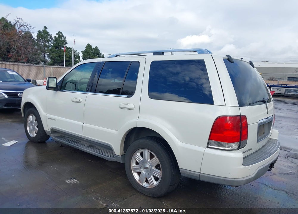 2003 LINCOLN AVIATOR VIN: 5LMEU78H73ZJ47678