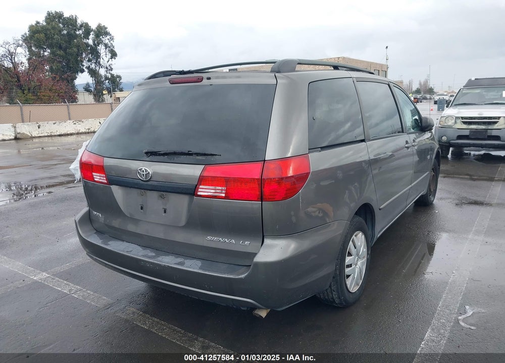 2004 TOYOTA SIENNA LE VIN: 5TDZA23C84S144064