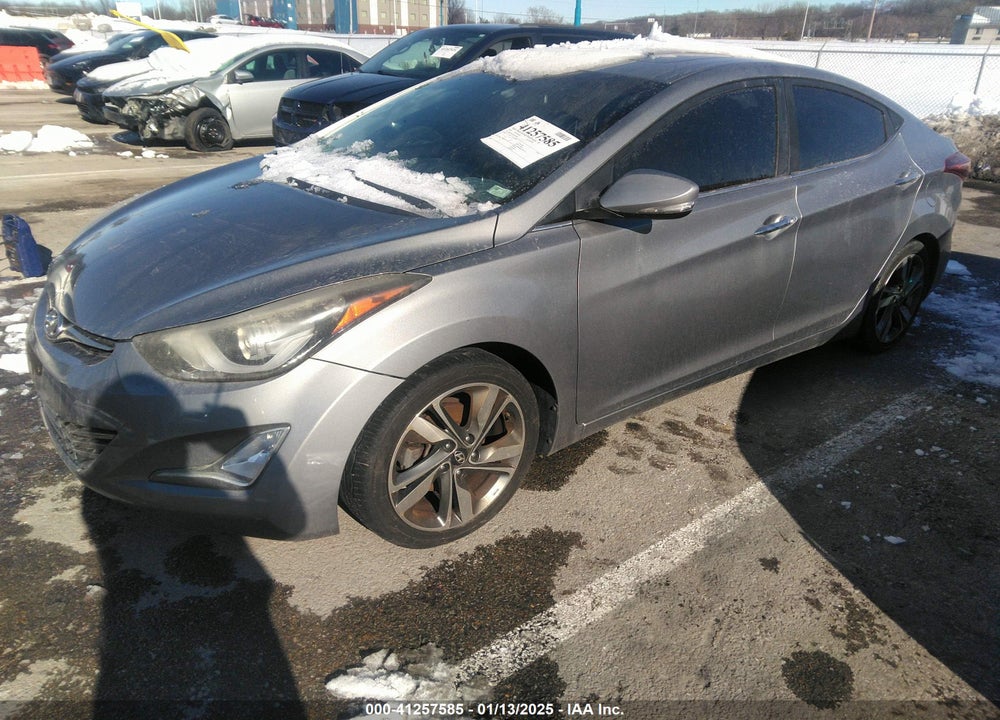 2014 HYUNDAI ELANTRA LIMITED VIN: KMHDH4AE4EU092690
