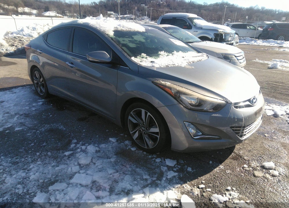 2014 HYUNDAI ELANTRA LIMITED VIN: KMHDH4AE4EU092690
