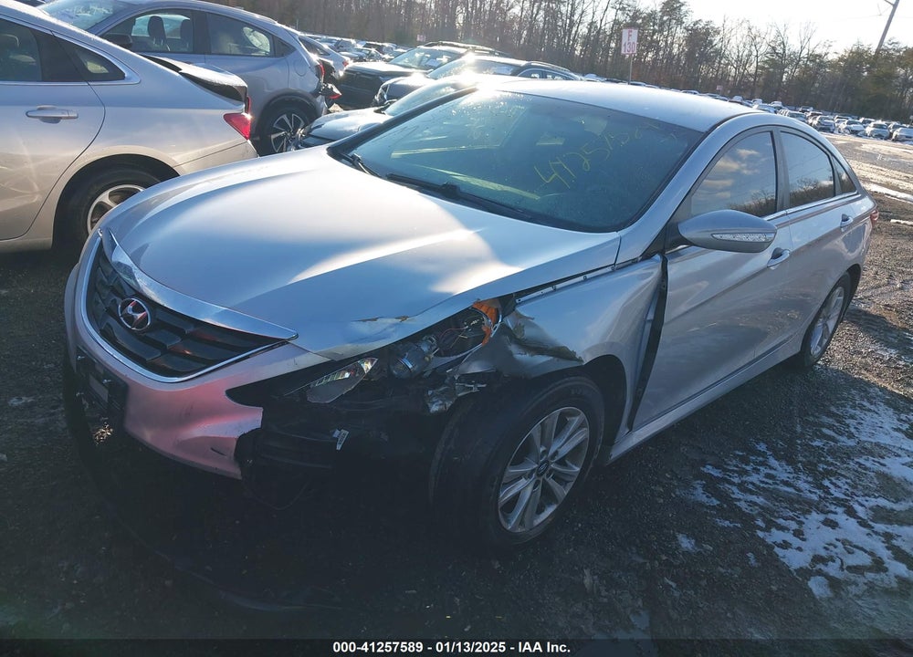2014 HYUNDAI SONATA GLS VIN: 5NPEB4AC8EH915754