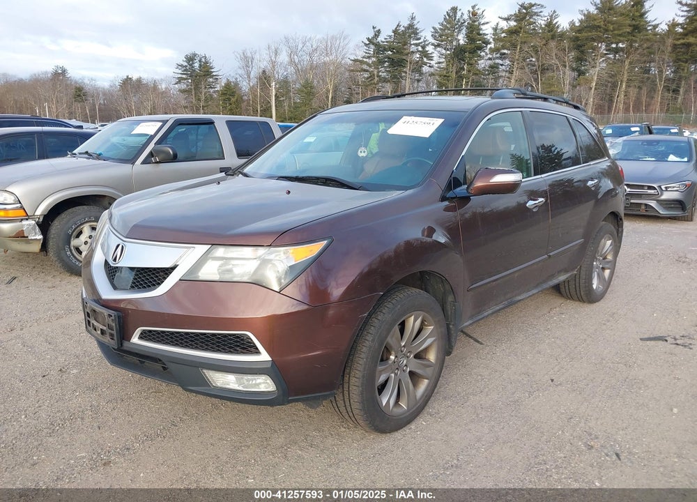 2010 ACURA MDX ADVANCE PACKAGE VIN: 2HNYD2H52AH511400