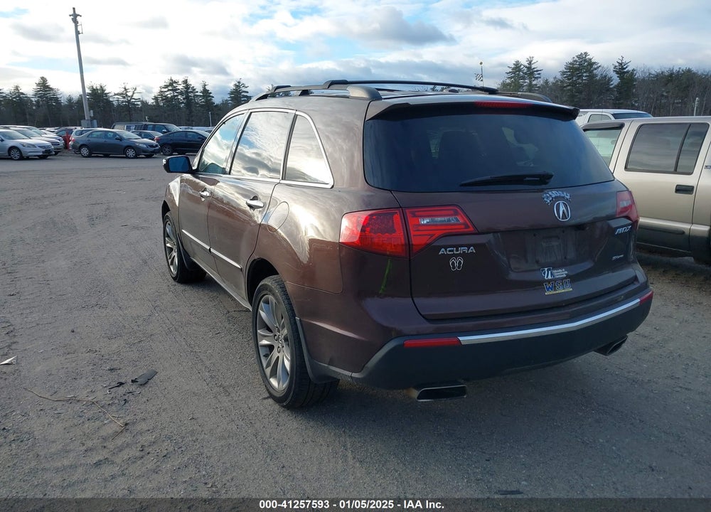 2010 ACURA MDX ADVANCE PACKAGE VIN: 2HNYD2H52AH511400