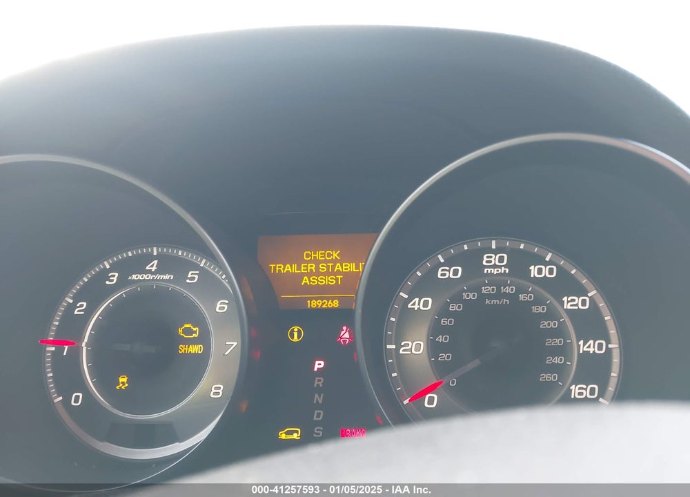 2010 ACURA MDX ADVANCE PACKAGE VIN: 2HNYD2H52AH511400