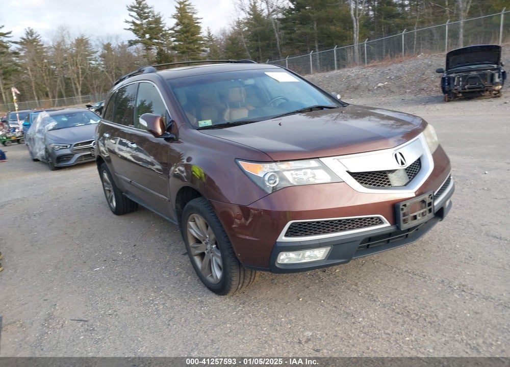 2010 ACURA MDX ADVANCE PACKAGE VIN: 2HNYD2H52AH511400