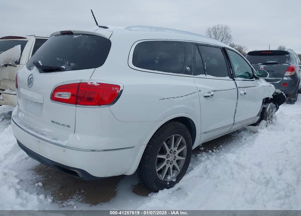 2016 BUICK ENCLAVE LEATHER VIN: 5GAKVBKD0GJ332922