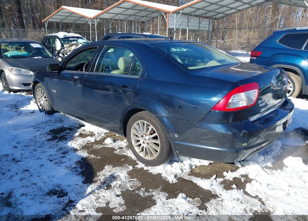 2008 MERCURY MILAN VIN: 3MEHM08Z68R632747