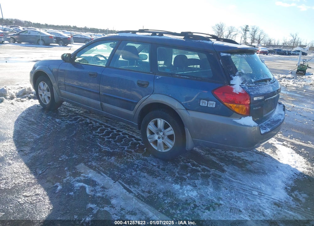 2005 SUBARU OUTBACK 2.5I VIN: 4S4BP61C356356006