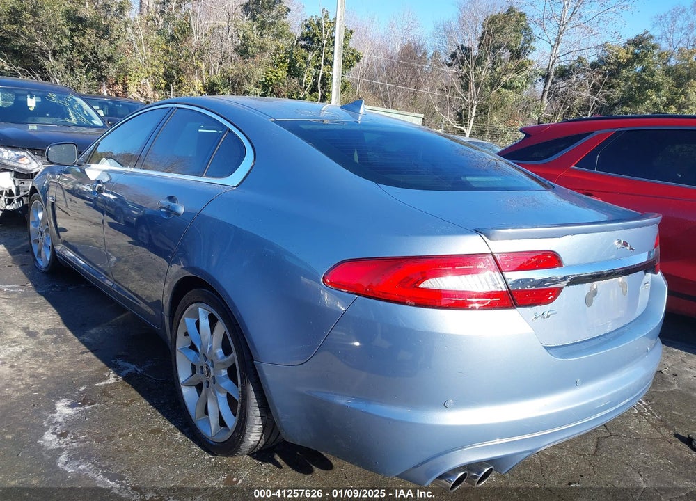 2013 JAGUAR XF SUPERCHARGED VIN: SAJWA0HE5DMS81686