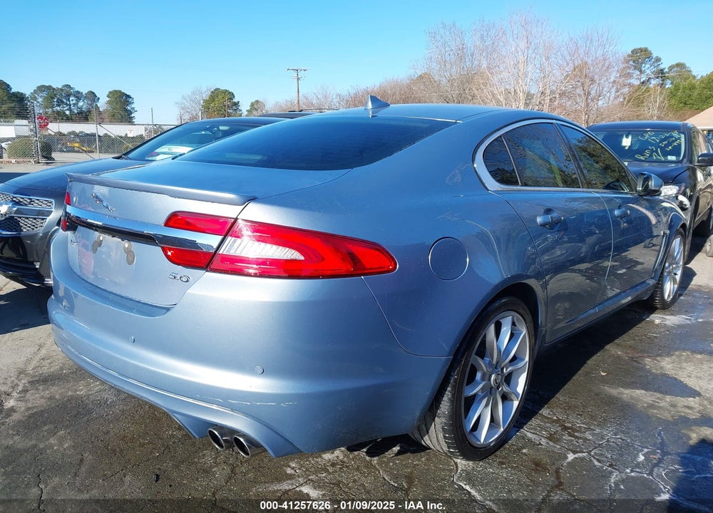 2013 JAGUAR XF SUPERCHARGED VIN: SAJWA0HE5DMS81686