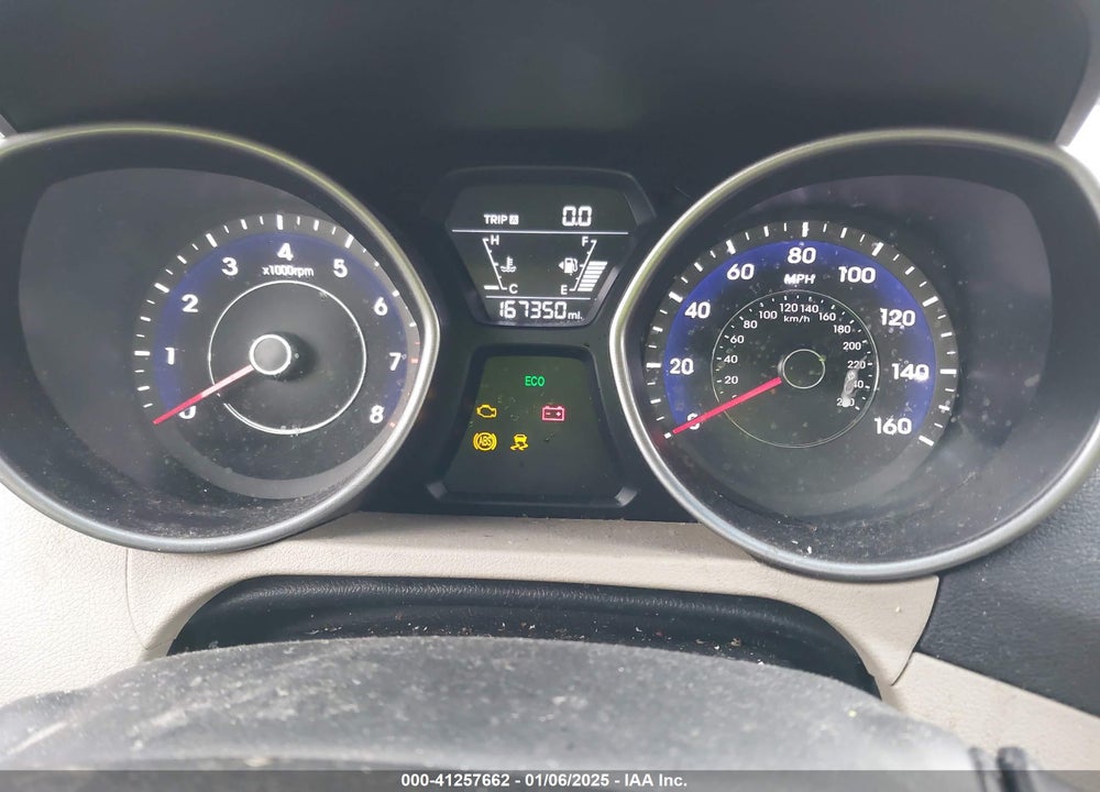 2016 HYUNDAI ELANTRA VIN: 5NPDH4AE8GH788518