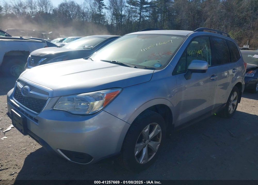 2016 SUBARU FORESTER 2.5I PREMIUM VIN: JF2SJADC2GH488445