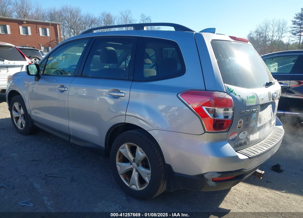 2016 SUBARU FORESTER 2.5I PREMIUM VIN: JF2SJADC2GH488445