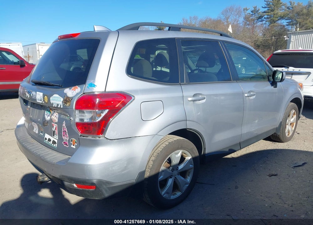 2016 SUBARU FORESTER 2.5I PREMIUM VIN: JF2SJADC2GH488445
