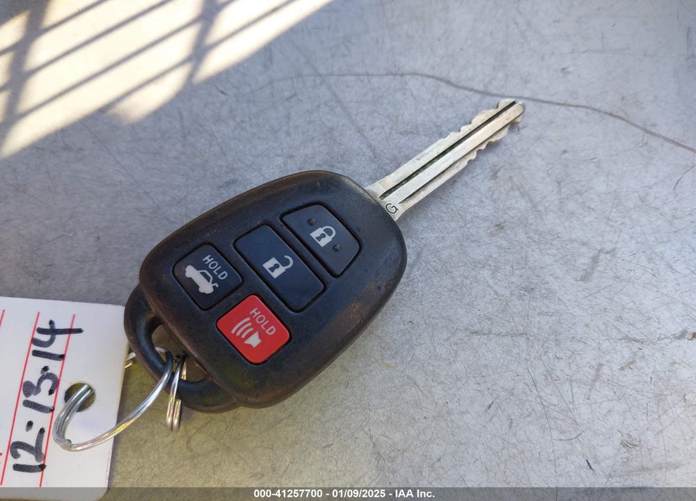 2012 TOYOTA CAMRY VIN: 4T4BF1FKXCR205863