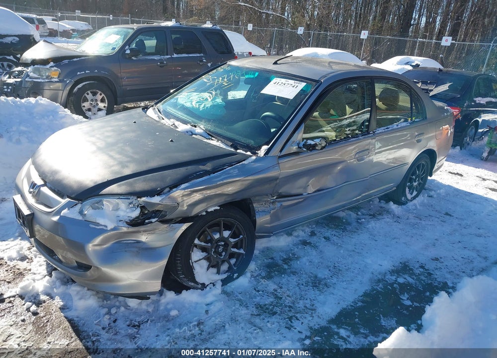 2005 HONDA CIVIC HYBRID VIN: JHMES96685S017882