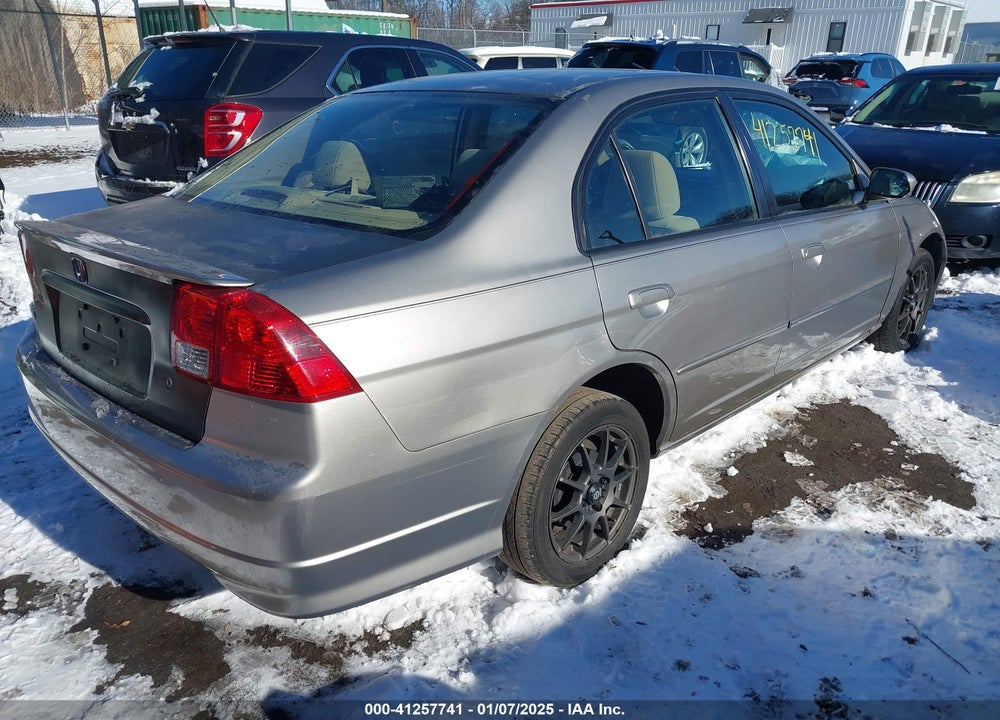 2005 HONDA CIVIC HYBRID VIN: JHMES96685S017882