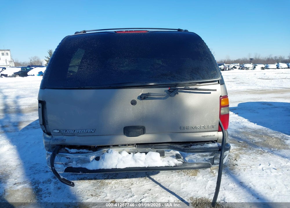 2003 CHEVROLET SUBURBAN 1500 LS VIN: 1GNFK16Z43J219386