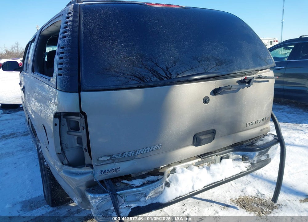 2003 CHEVROLET SUBURBAN 1500 LS VIN: 1GNFK16Z43J219386
