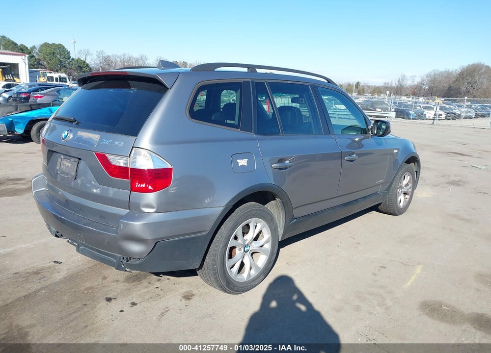 2010 BMW X3 XDRIVE30I VIN: WBXPC9C42AWJ38276