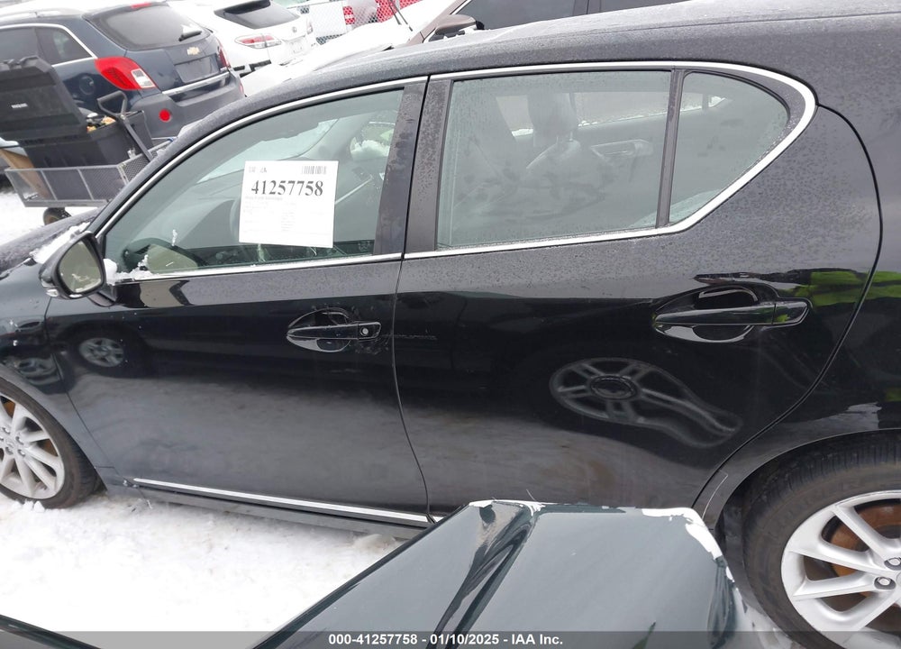 2012 LEXUS CT 200H PREMIUM VIN: JTHKD5BH4C2080326