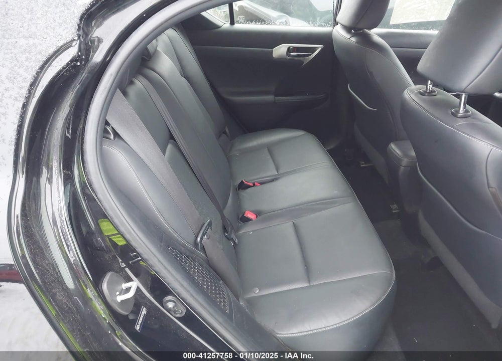 2012 LEXUS CT 200H PREMIUM VIN: JTHKD5BH4C2080326