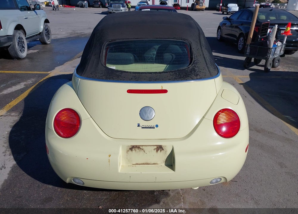 2005 VOLKSWAGEN NEW BEETLE GLS VIN: 3VWCM31Y35M300429