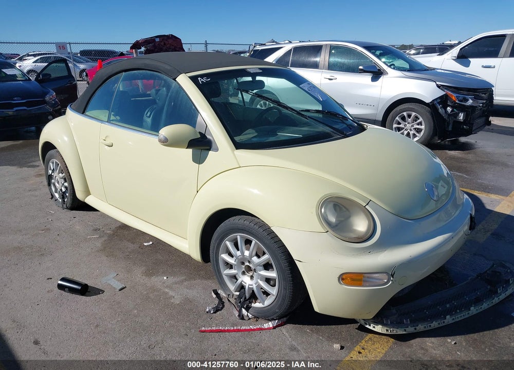 2005 VOLKSWAGEN NEW BEETLE GLS VIN: 3VWCM31Y35M300429