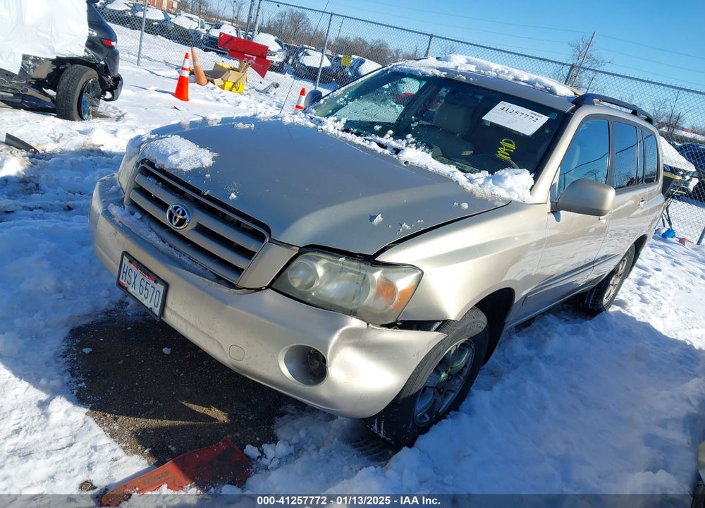 2004 TOYOTA HIGHLANDER V6 VIN: JTEEP21AX40053942