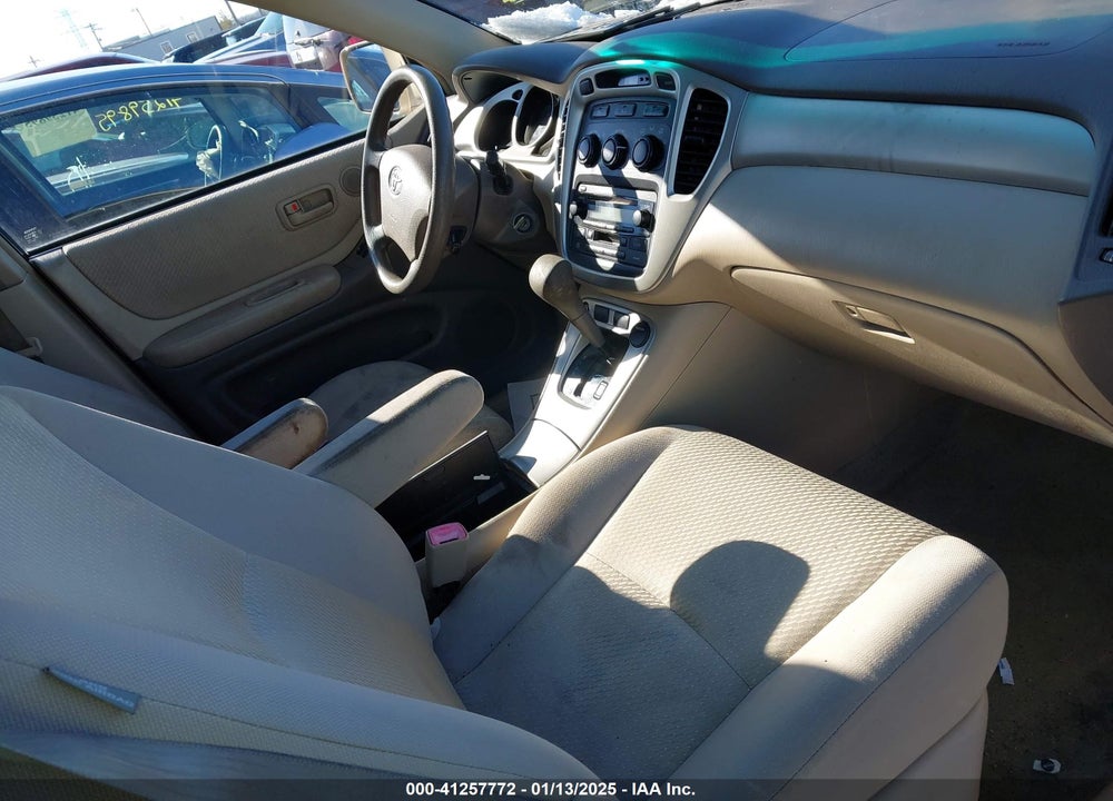 2004 TOYOTA HIGHLANDER V6 VIN: JTEEP21AX40053942