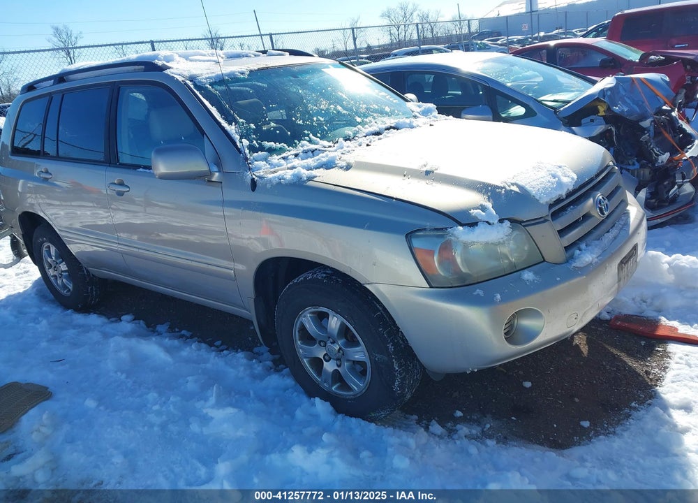 2004 TOYOTA HIGHLANDER V6 VIN: JTEEP21AX40053942