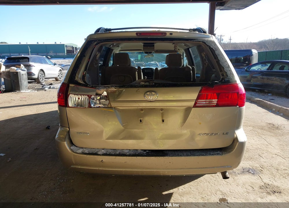 2005 TOYOTA SIENNA LE VIN: 5TDZA23C85S315056