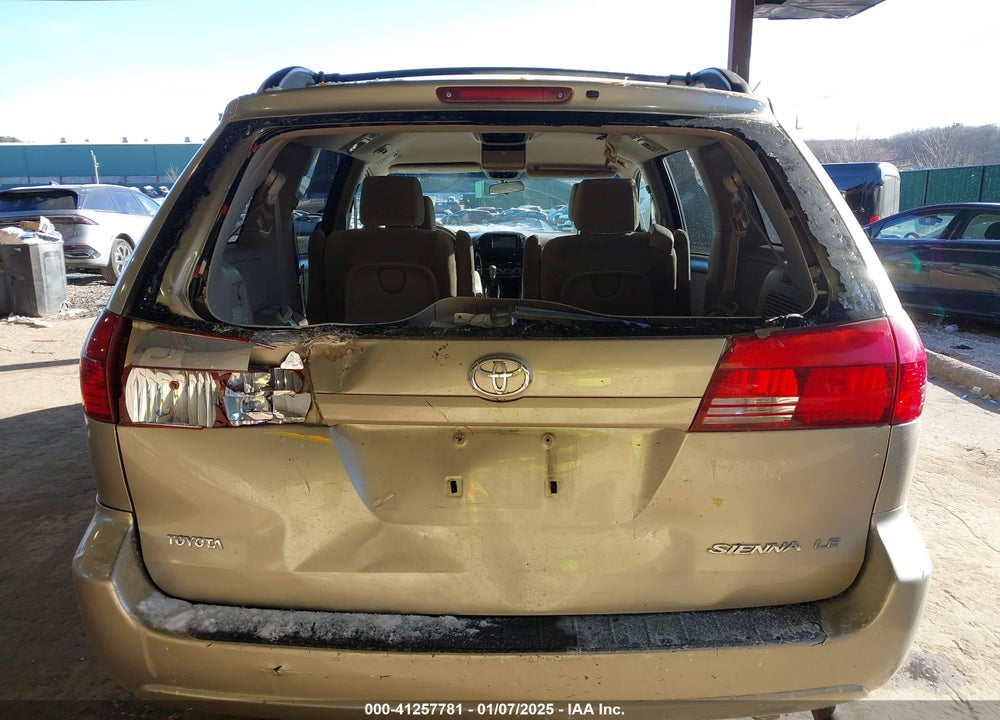 2005 TOYOTA SIENNA LE VIN: 5TDZA23C85S315056