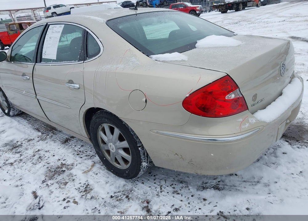 2008 BUICK LACROSSE CXL VIN: 2G4WD582781273465