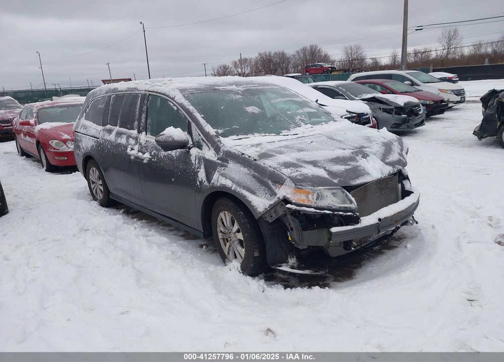 2016 HONDA ODYSSEY EX-L VIN: 5FNRL5H6XGB037721