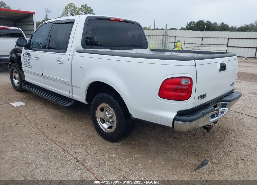 2002 FORD F-150 LARIAT/XLT VIN: 1FTRW07L62KB36162