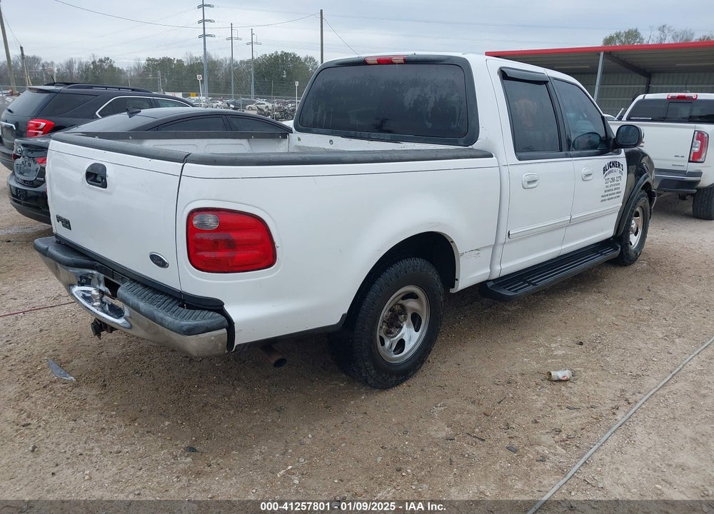 2002 FORD F-150 LARIAT/XLT VIN: 1FTRW07L62KB36162