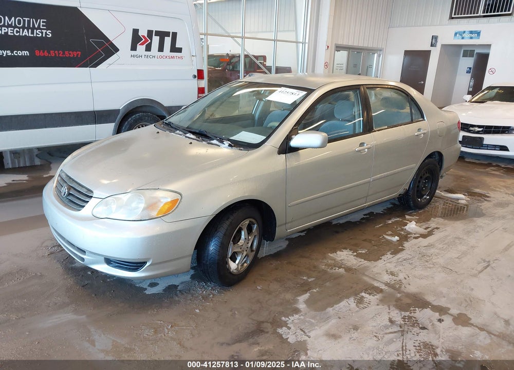 2004 TOYOTA COROLLA LE VIN: JTDBR32E542040237