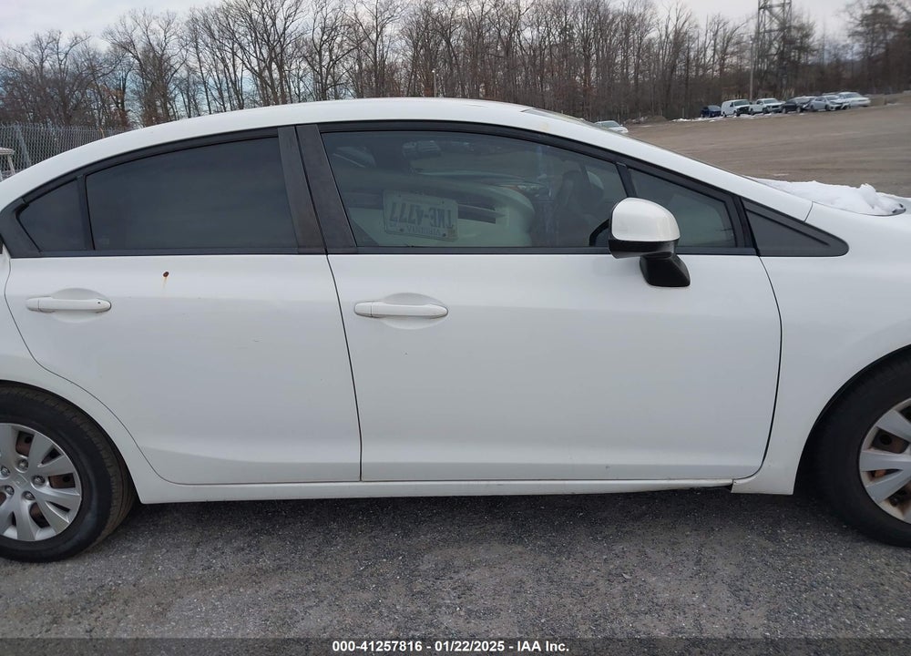 2012 HONDA CIVIC SDN LX VIN: 2HGFB2F57CH310361