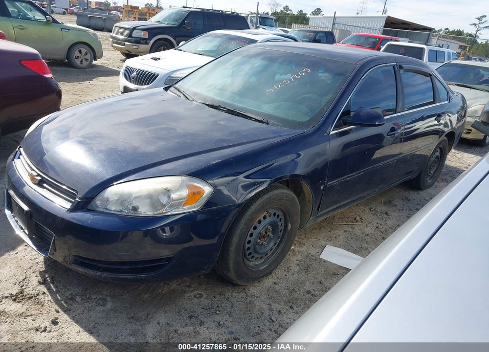 2008 CHEVROLET IMPALA LS VIN: 2G1WB58K389141596