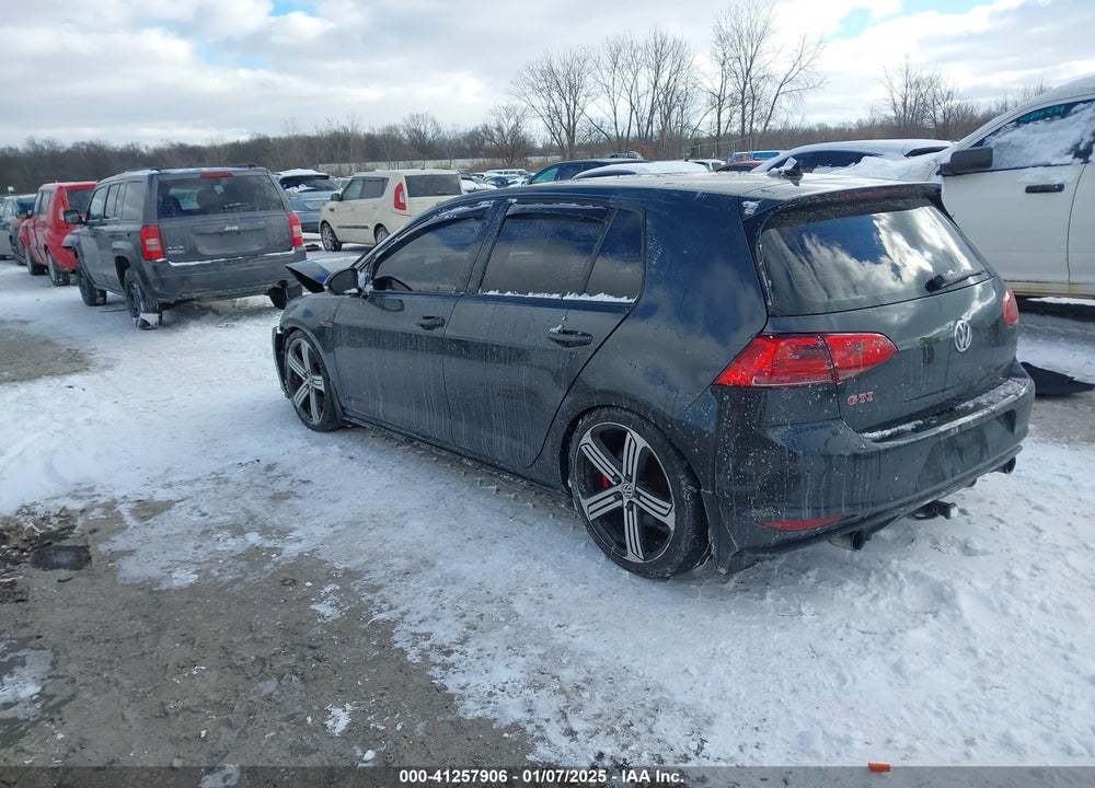 2017 VOLKSWAGEN GTI VIN: 3VW547AU2HM026710