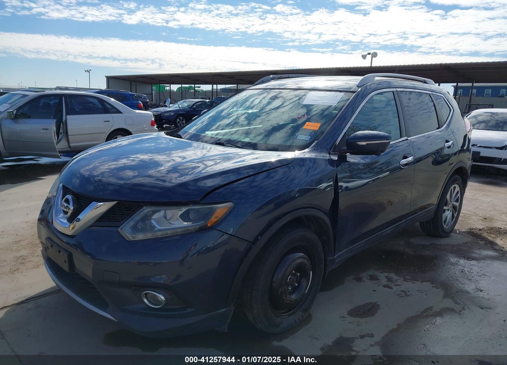 2015 NISSAN ROGUE SL VIN: 5N1AT2MVXFC890409
