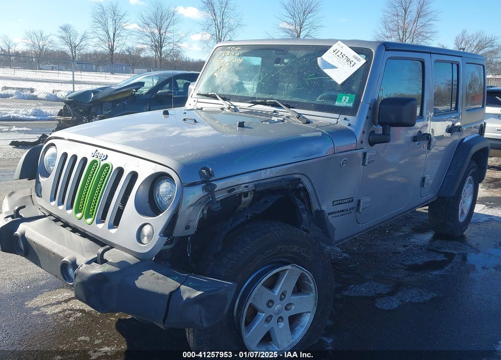 2017 JEEP WRANGLER UNLIMITED VIN: 1C4HJWDG1HL751077