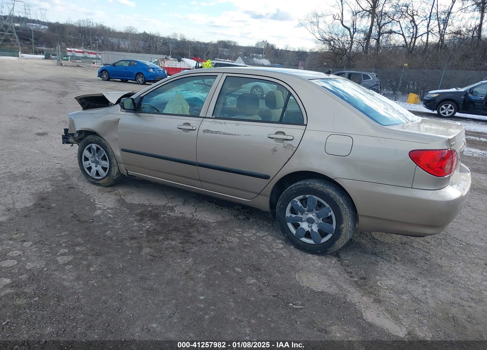 2008 TOYOTA COROLLA CE VIN: 2T1BR32E48C864382