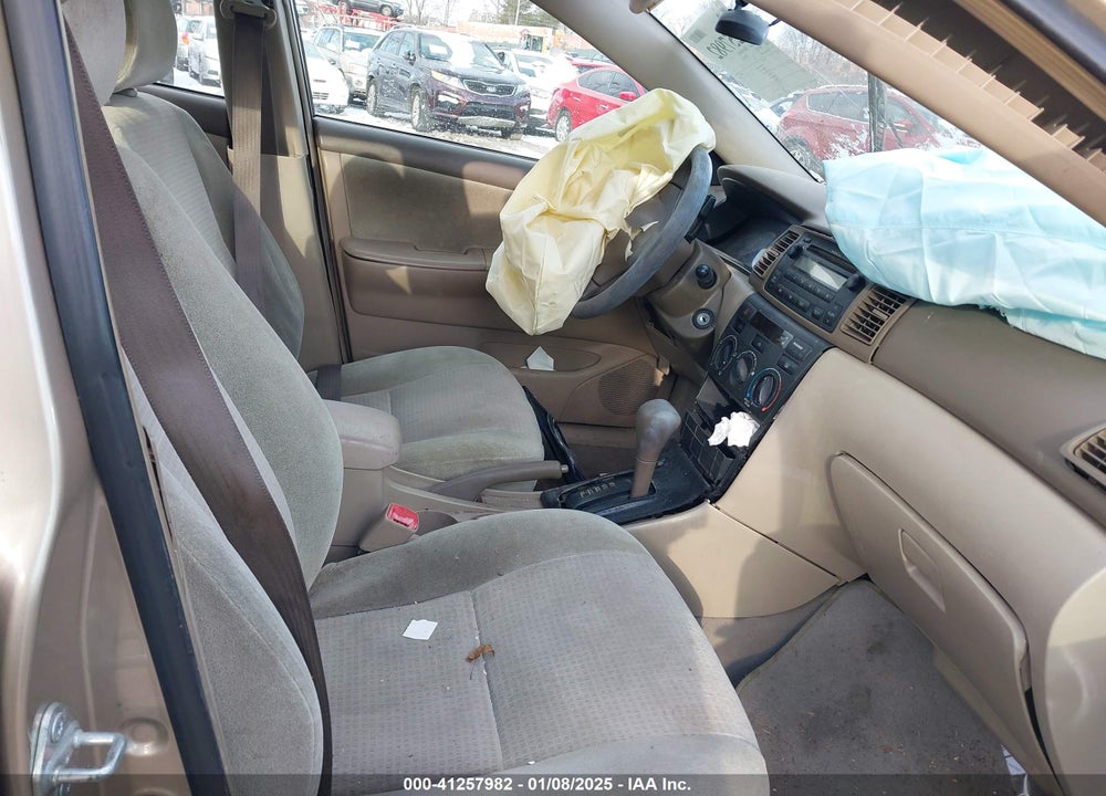 2008 TOYOTA COROLLA CE VIN: 2T1BR32E48C864382