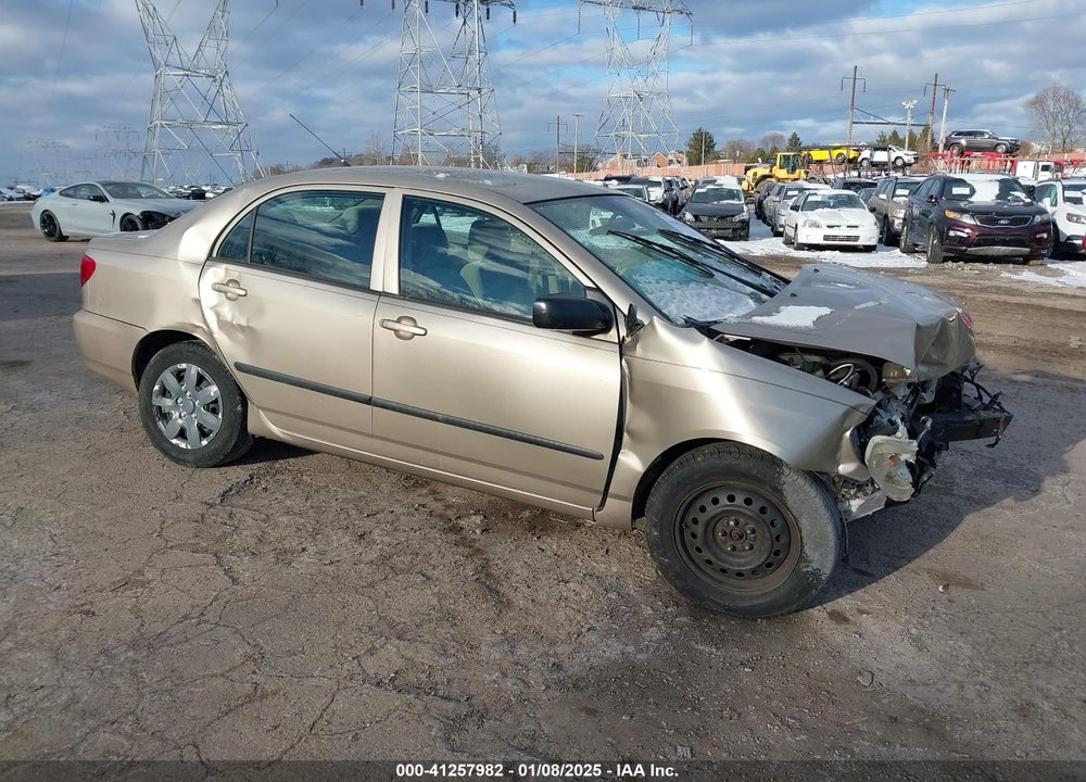 2008 TOYOTA COROLLA CE VIN: 2T1BR32E48C864382