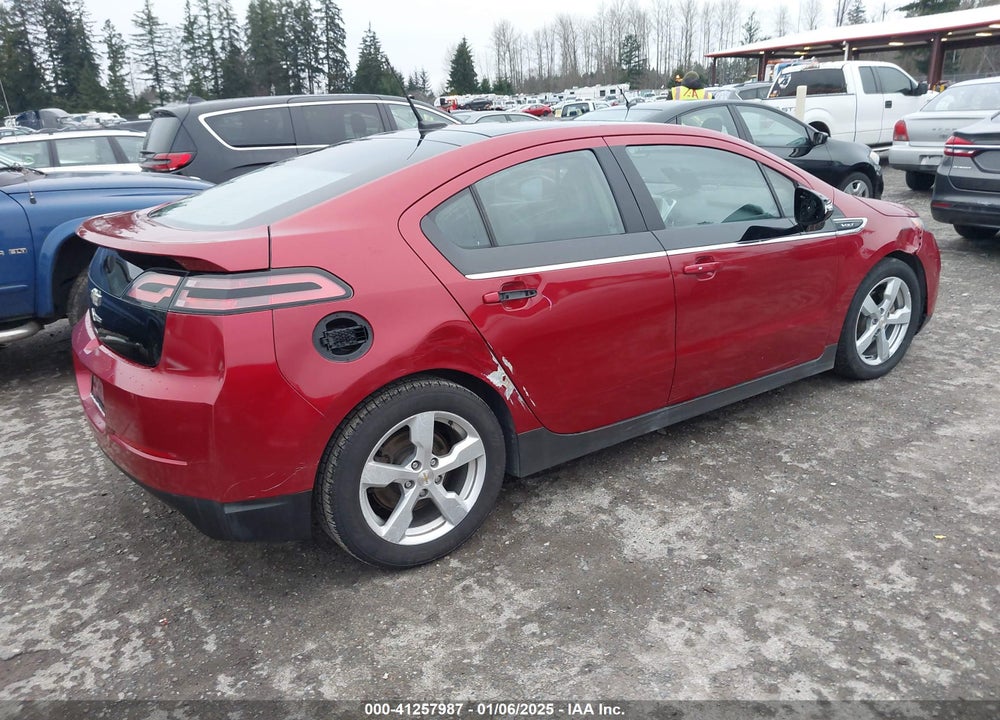 2012 CHEVROLET VOLT VIN: 1G1RA6E49CU102485