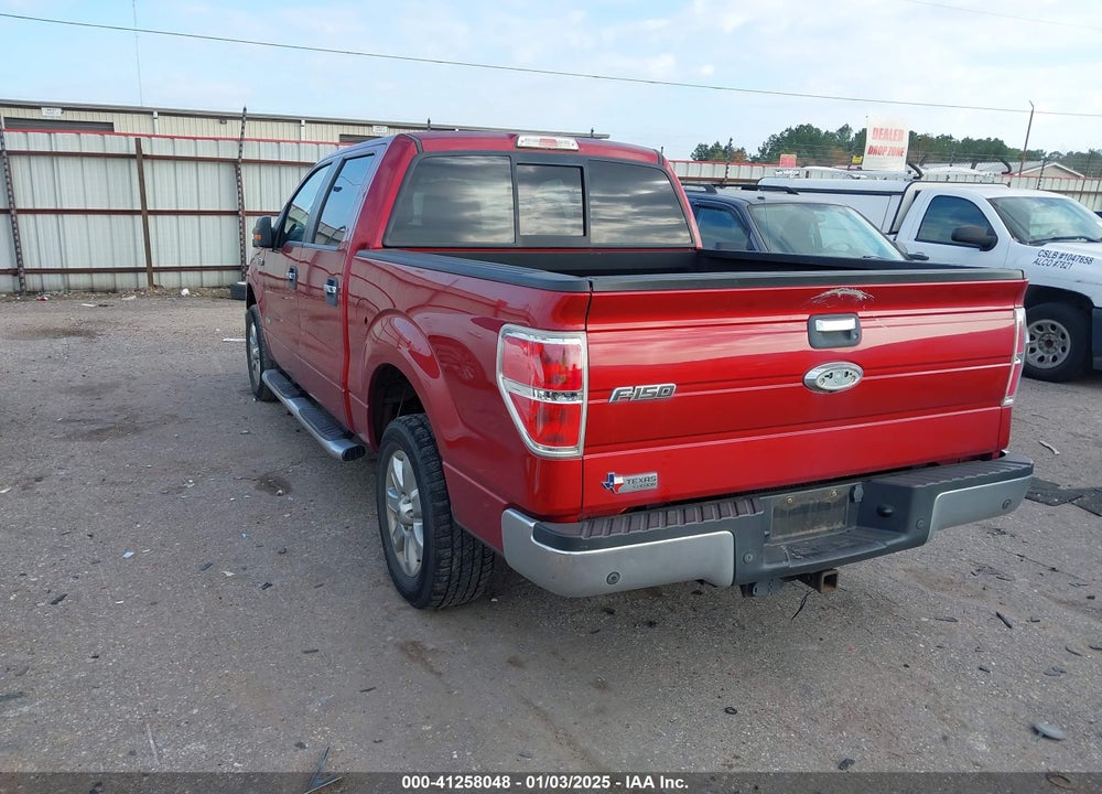 2013 FORD F-150 XLT VIN: 1FTFW1CT7DKE81976