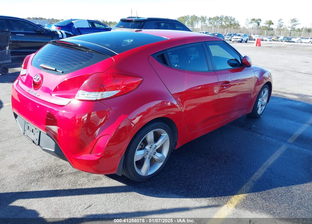 2013 HYUNDAI VELOSTER VIN: KMHTC6AD2DU104265