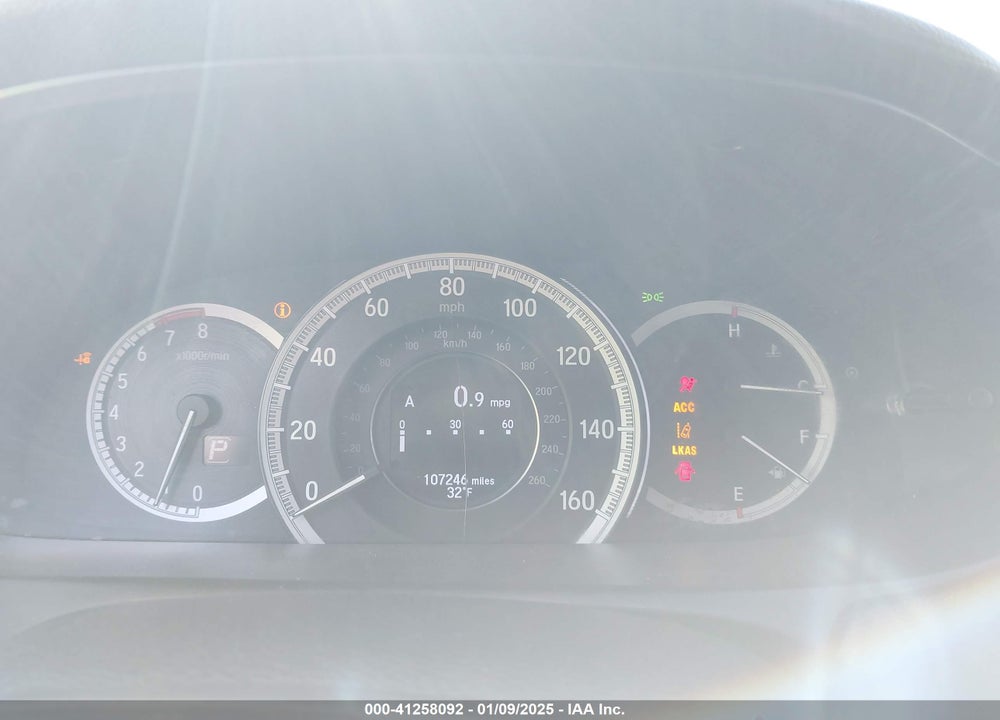 2016 HONDA ACCORD SEDAN VIN: 1HGCR3F9XGA018943